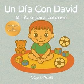 Un Día Con David - Mi libro para colorear